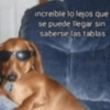 increible lo lejos que se puede llegar sin saberse las tablas