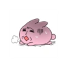 Pink korea rabbit  11