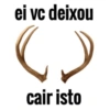 ei vc deixou () cair isto