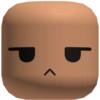 Roblox emote face 🗿 11