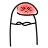 Emoji iphone marah / angry 22