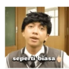seperti biasa