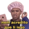 nem acredito que li isso