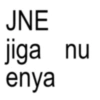 JNE jiga nu enya