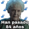 E geysioy Han pasado 84 años