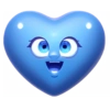 Heart Blue 5