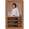 @leticia.imai X Leticia Imai Criatividade 3000 Produção de 2500 conteúdo Branding 2500