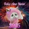 Fofos feliz ano novo 2025 9