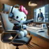 Hello kitty working 23