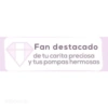 Sticker.ly Fan destacado de tu carita preciosa y tus pompas hermosas