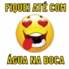 FIQUEI ATÉ COM ÁGUA NA BOCA