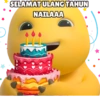 Dino Kuning NailoongStickerRq4 23