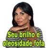 Seu brilho é oleosidade fofa