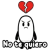 Harley Sticker No te quiero