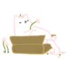 Flower cat fairy 10