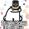 HAPPY NEW YEAR 2025 Agradecido con el de arriba por un año más