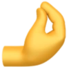 Emoji iPhone tangan/jari 16