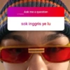 KYWENG Ask me a question sok inggris ye lu