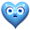 Heart Blue 14