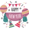 HAPPY * NEW YEAR пи ☆