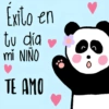 Exito en tu día ❤ mi NIÑO TE AMO