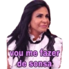 vou me fazer de sonsa
