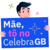 Mãe, ☛ tô no π . CelebraGB
