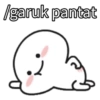 /garuk pantat