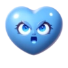 Heart Blue 20