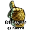 Este seguro es hierro