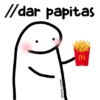 //dar papitas @Harley Stickers M