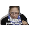 No hiciste tu papeleo anoche