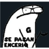 G SE PASAN ENCERIO