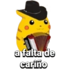 a falta de cariño