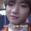 sorry gak lepel
