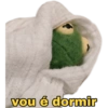vou é dormir