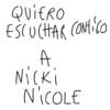QUIERO ESCUCHAR CONTIGO A Nicki NICOLE