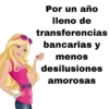 Por un año lleno de transferencias bancarias y menos desilusiones amorosas
