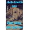 photo kheech meri Dekh Kitna sahi pose hai