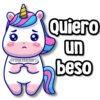 @rose.stickers] Quiero un beso