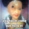 voy hacer como que no lo vi