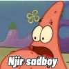 $B
Njir sadboy