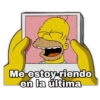 Homero triste Tw/@Ferrrwin 5
