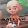 tersenyum seperti ipin