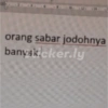 orang sabar jodohnya
banyskicker.ly