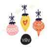 Whitewords Christmas Stickers 9