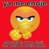 ya me enoje
ahora sí te voy a decir
una palabra antisonante