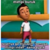 mimpi buruk soalnya ga diucapin "semoga mimpi indah" sama ayank