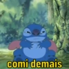 comi demais