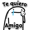 Te quiero @Giseelove_Stickers Amigo